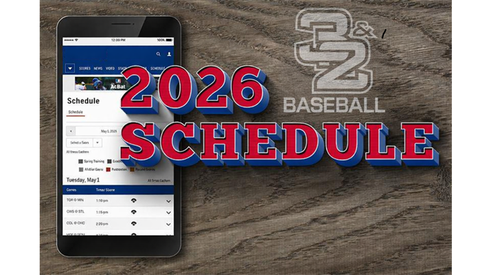 2026 Schedule Released